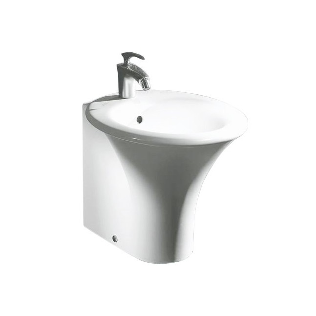 Bidet filo parete monoforo sculture 400x600