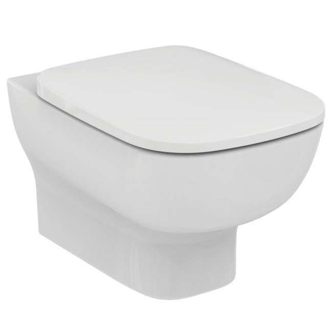 IDEAL STANDARD Esedra vaso sospeso con copriwater slim