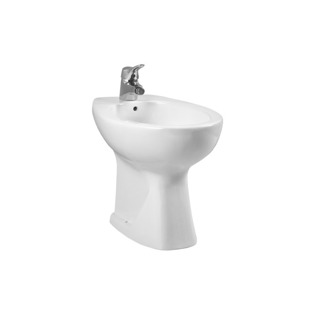 bidet a terra vitra normus in cermica bianca