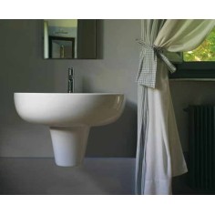 CERAMICA GLOBO Grace semicolonna sospesa per lavabo GR060BI