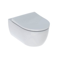 GEBERIT Icon wc sospeso Rimfree con copriwater