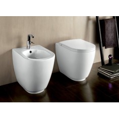 HATRIA Fusion Vaso rimless + Copriwater + Bidet