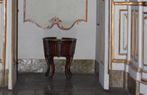 il bidet nella Reggia di Caserta