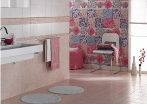 Materiale per rivestimento bagno