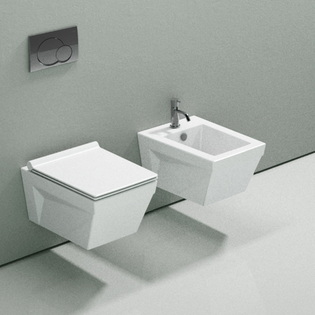 Bidet sospeso design