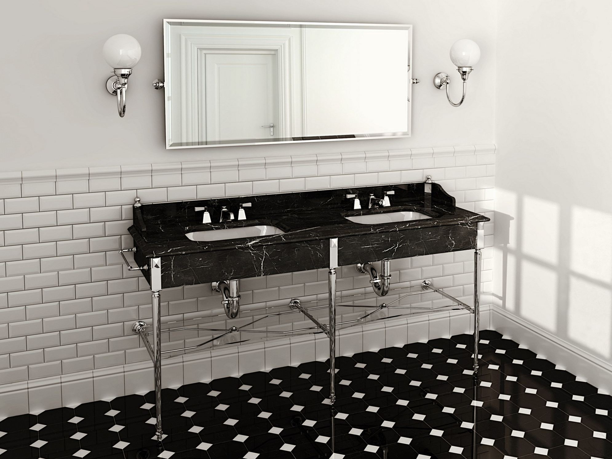 Doppio lavabo bagno