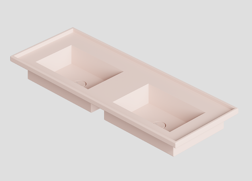 ALICE Platea lavabo Rosa